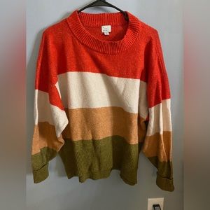Striped Sweater- Gently Worn